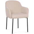 Sydney Arm Chaise, Taupe, Lot de 2